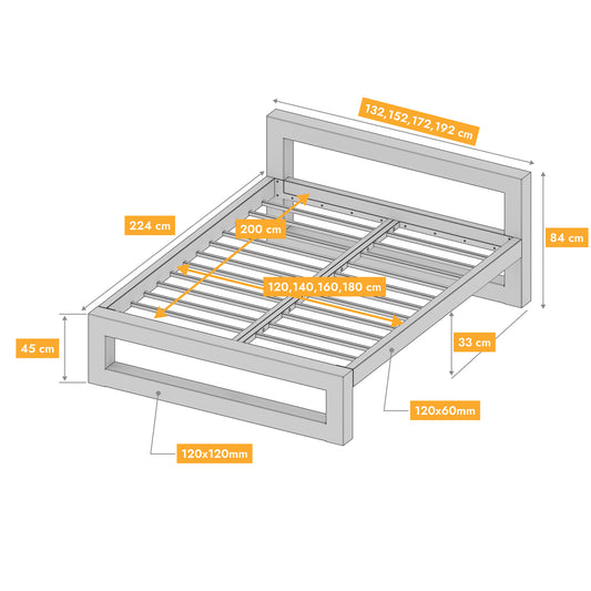 Cama metálica Ryka Classic Xtreme