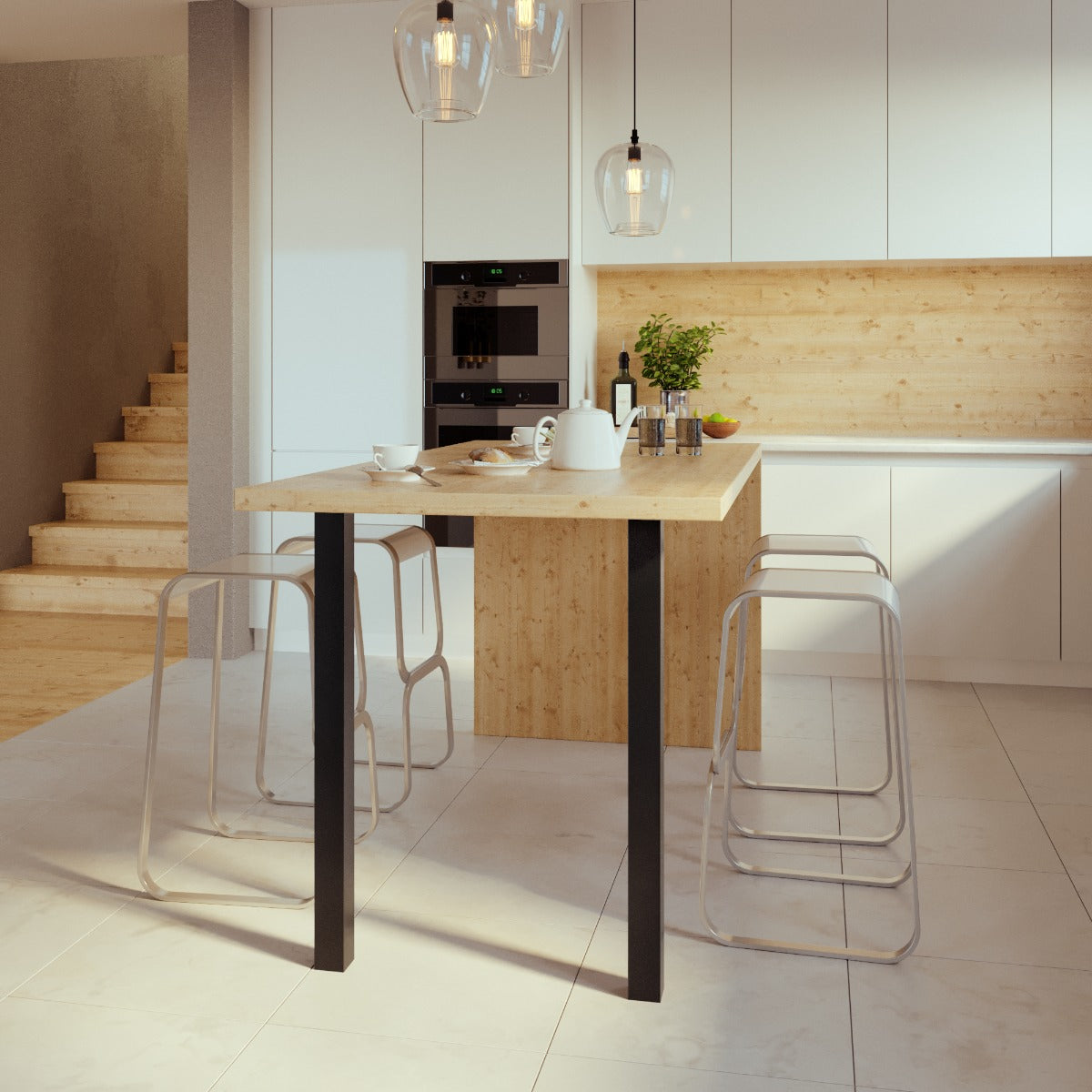 Patas para mesa Melmak Flat