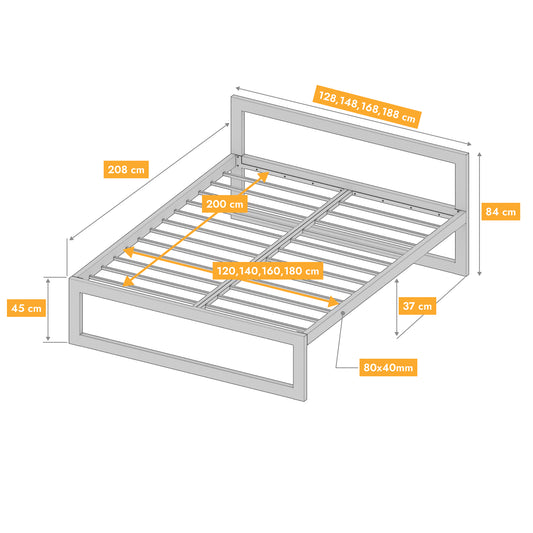 Cama metálica Ryka Classic