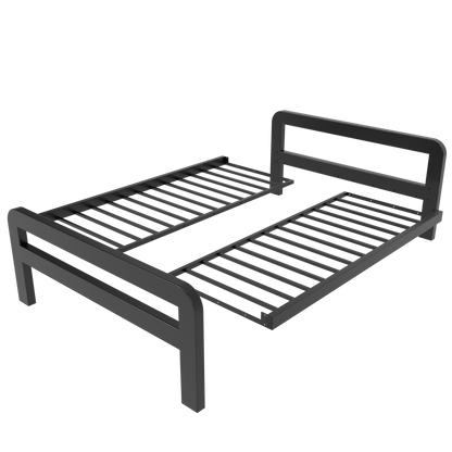 Cama metálica Ryka Round abierta (perfil 120 x 60 mm)