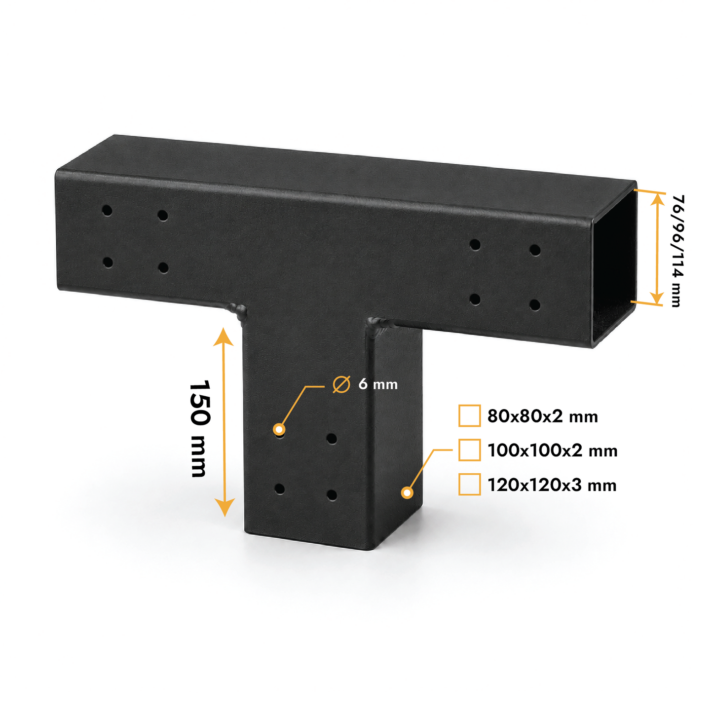 Conector para vigas T