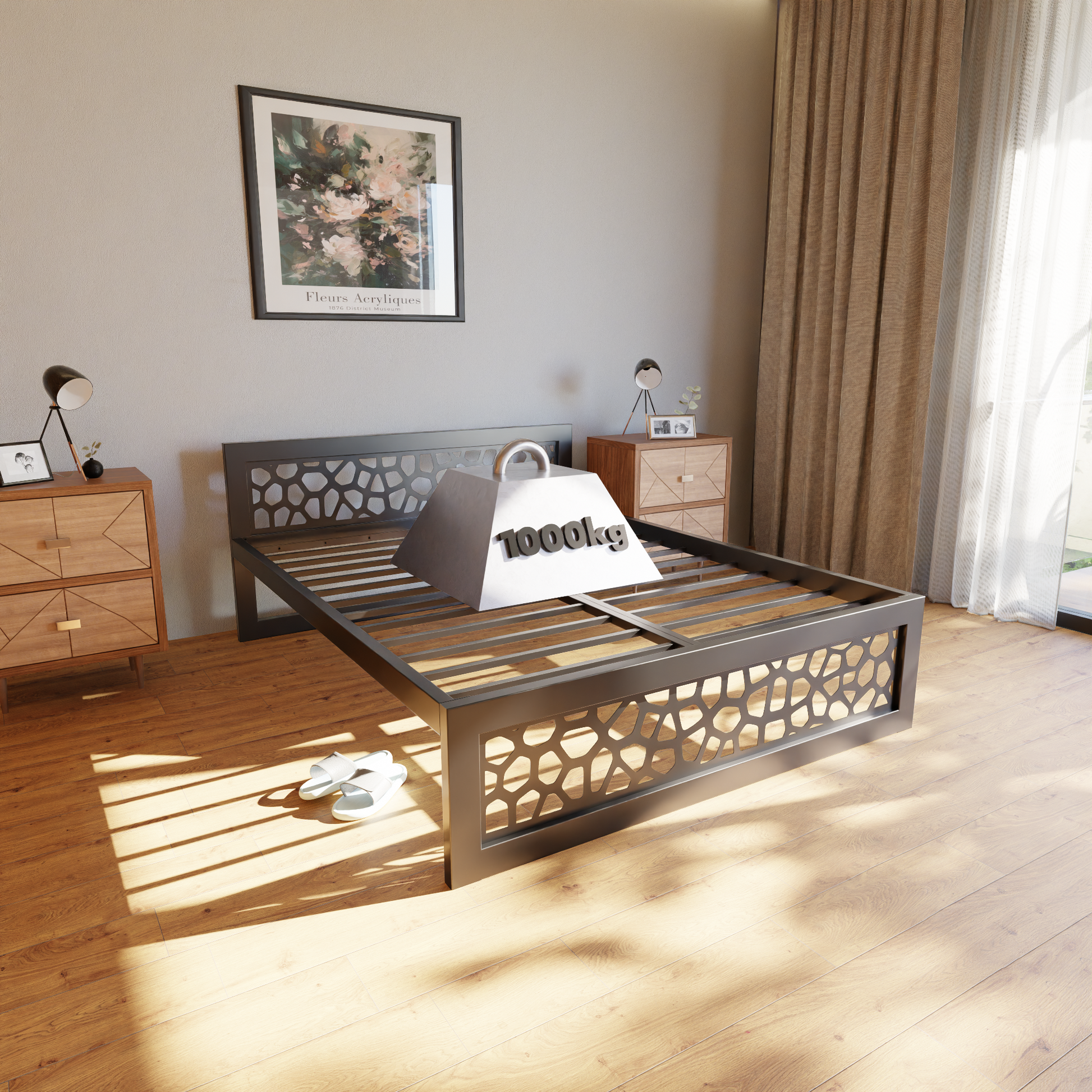 Cama metálica Ryka Perfor M19