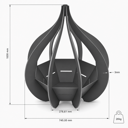 Brasero Noctura 1000