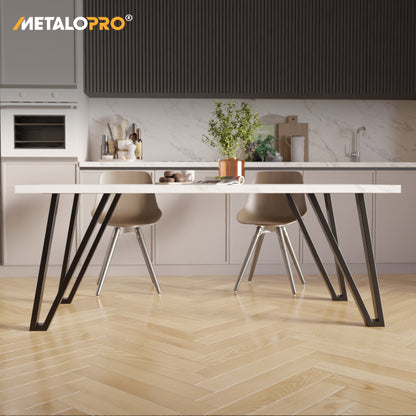 Set 4 patas para mesa de horquilla Kentucky