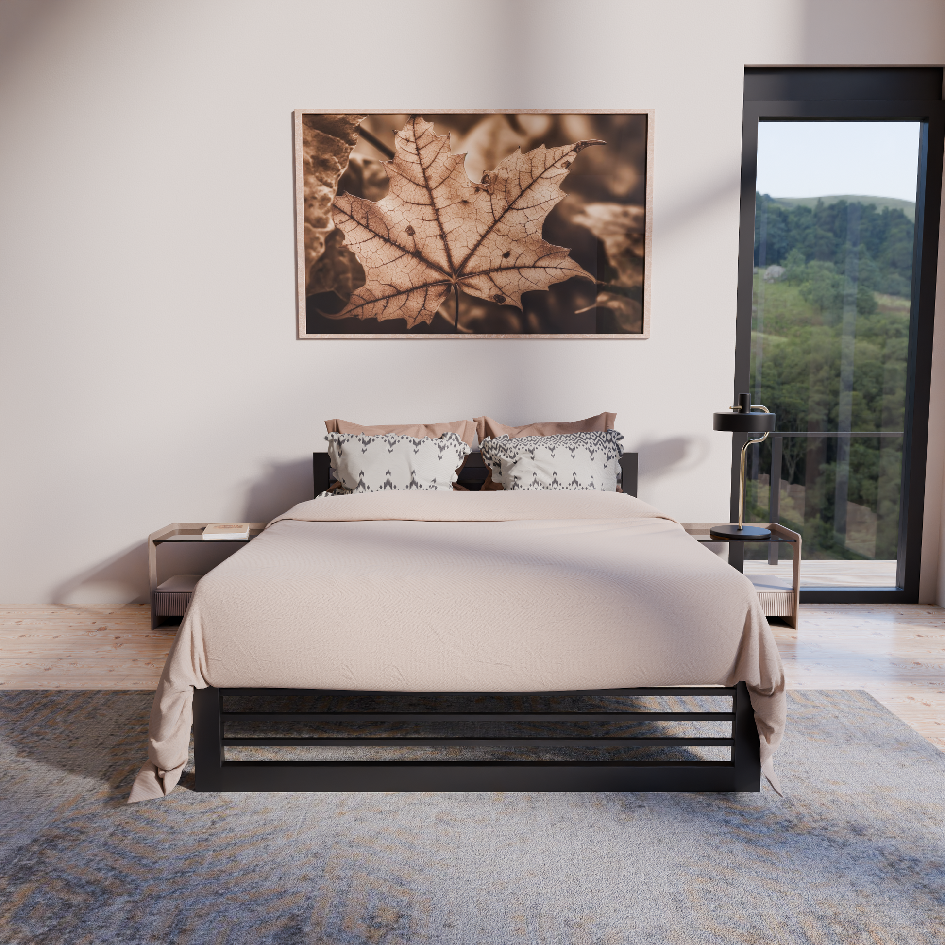 Cama metálica Ryka Horizont