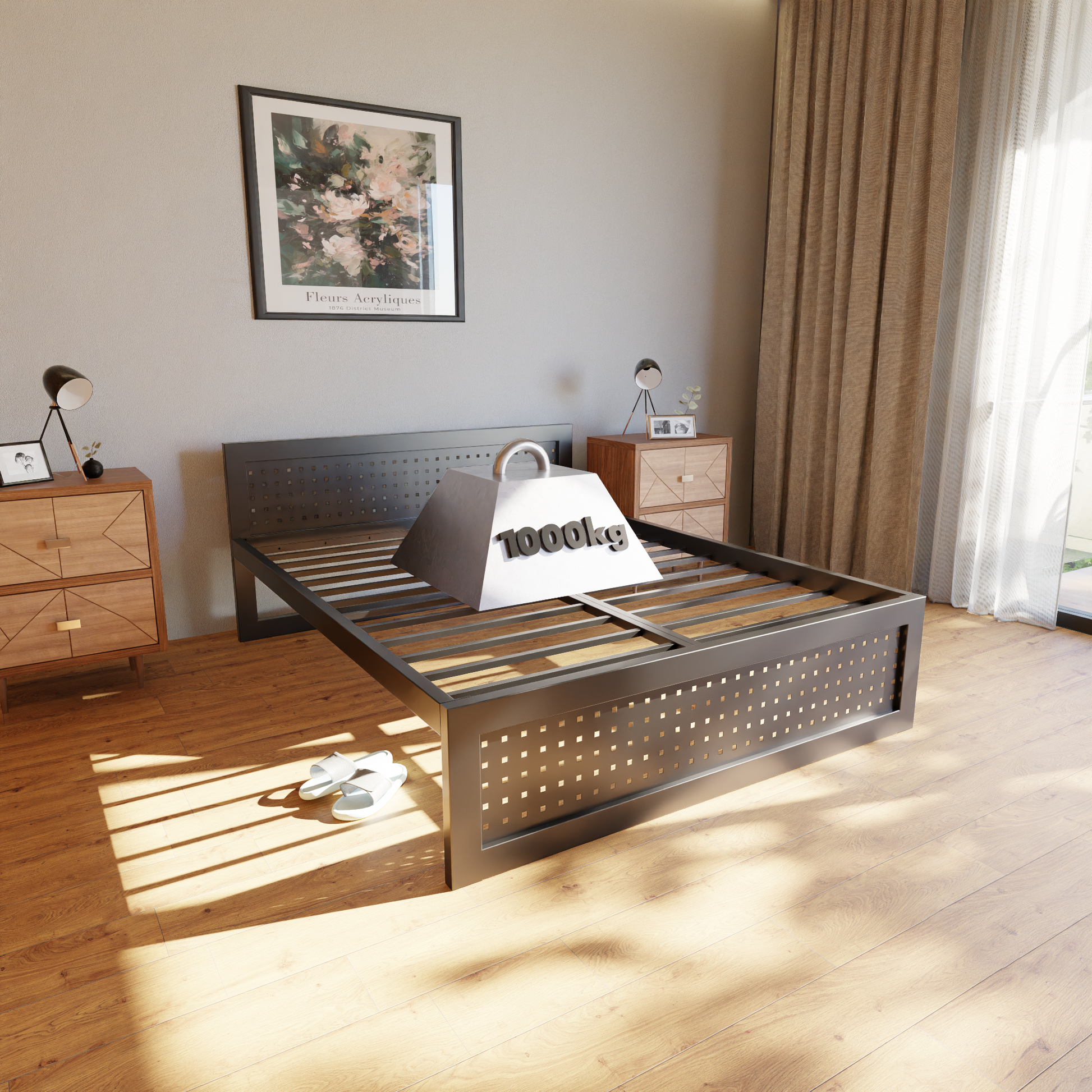 Cama metálica Ryka Perfor M18