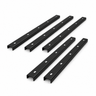 Refuerzos para tablero – perfil en U negro (set 3 uds)