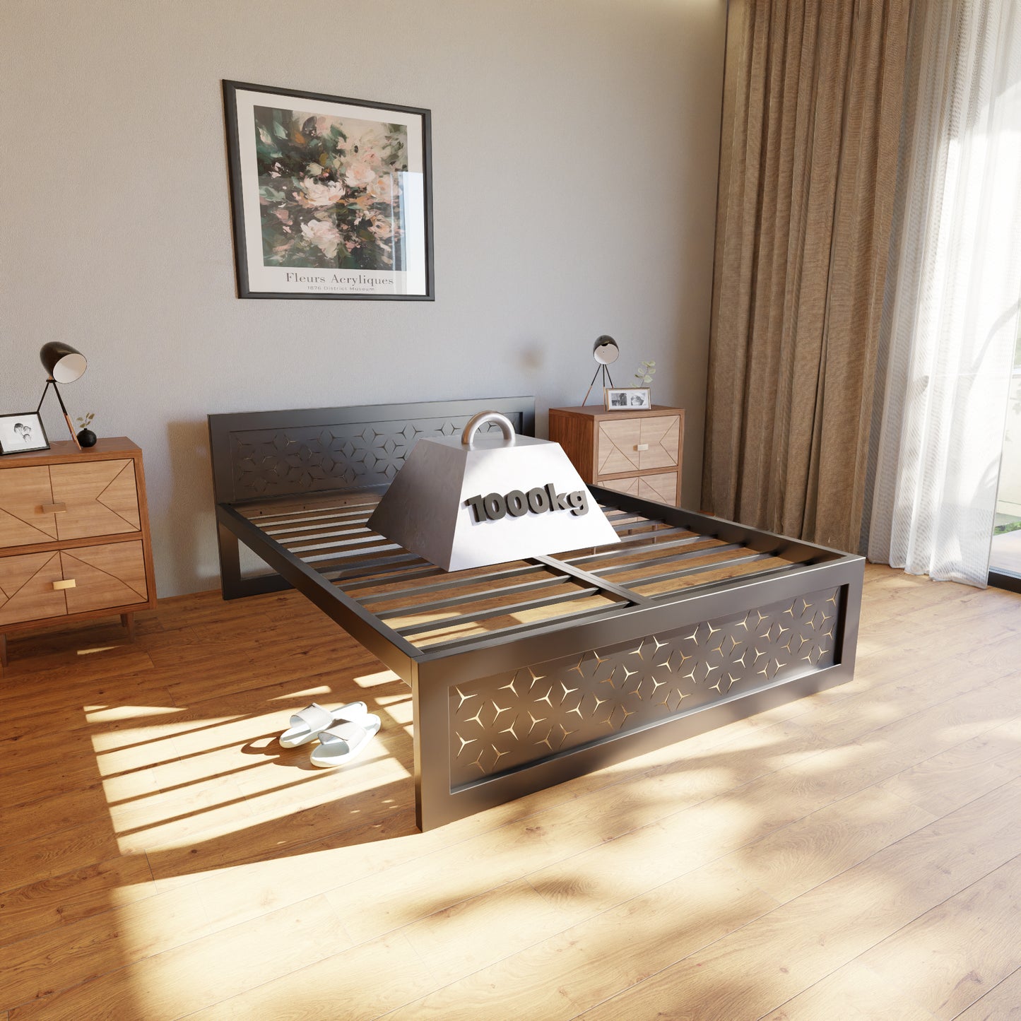 Cama metálica Ryka Perfor M4