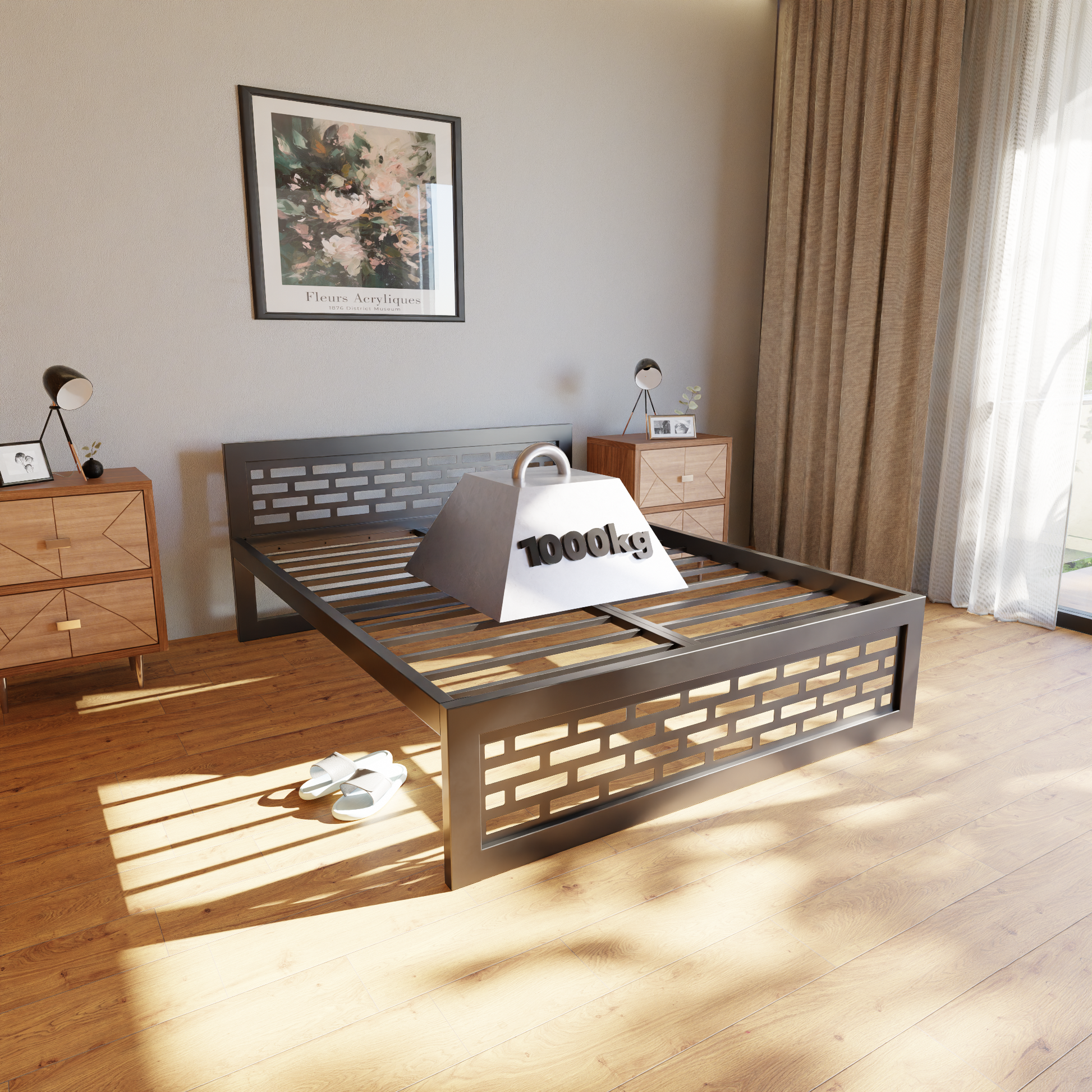 Cama metálica Ryka Perfor M8