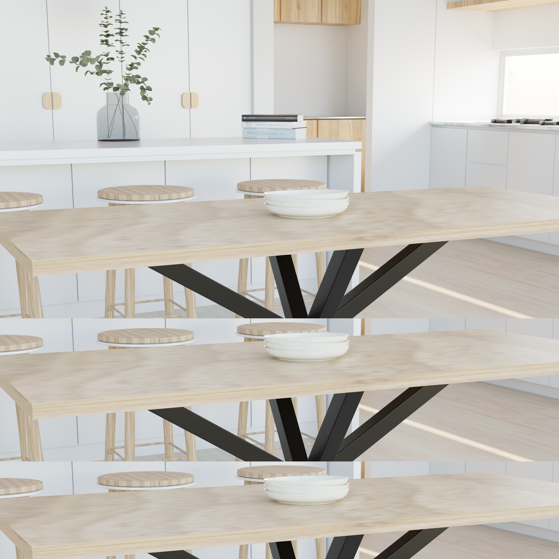 Patas para mesa Acamar Frame