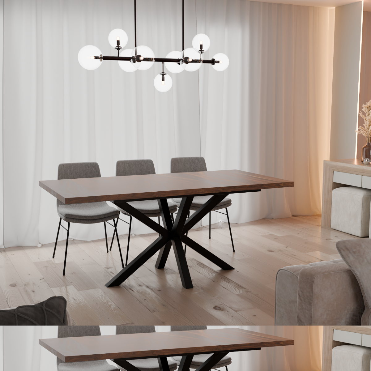 Patas para mesa Acamar Frame