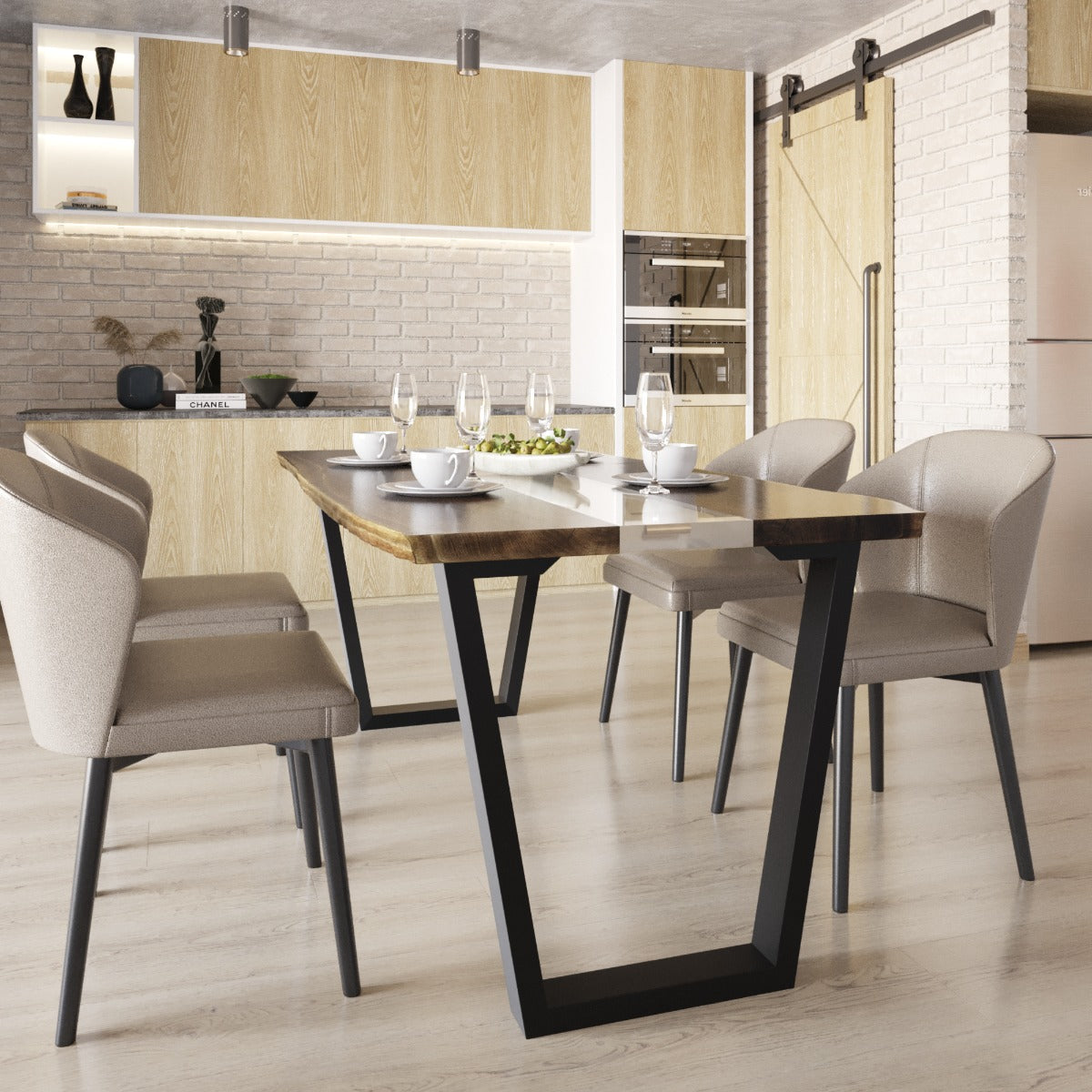 Patas para mesa Atria Epox