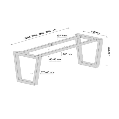 Patas para mesa Atria Extreme