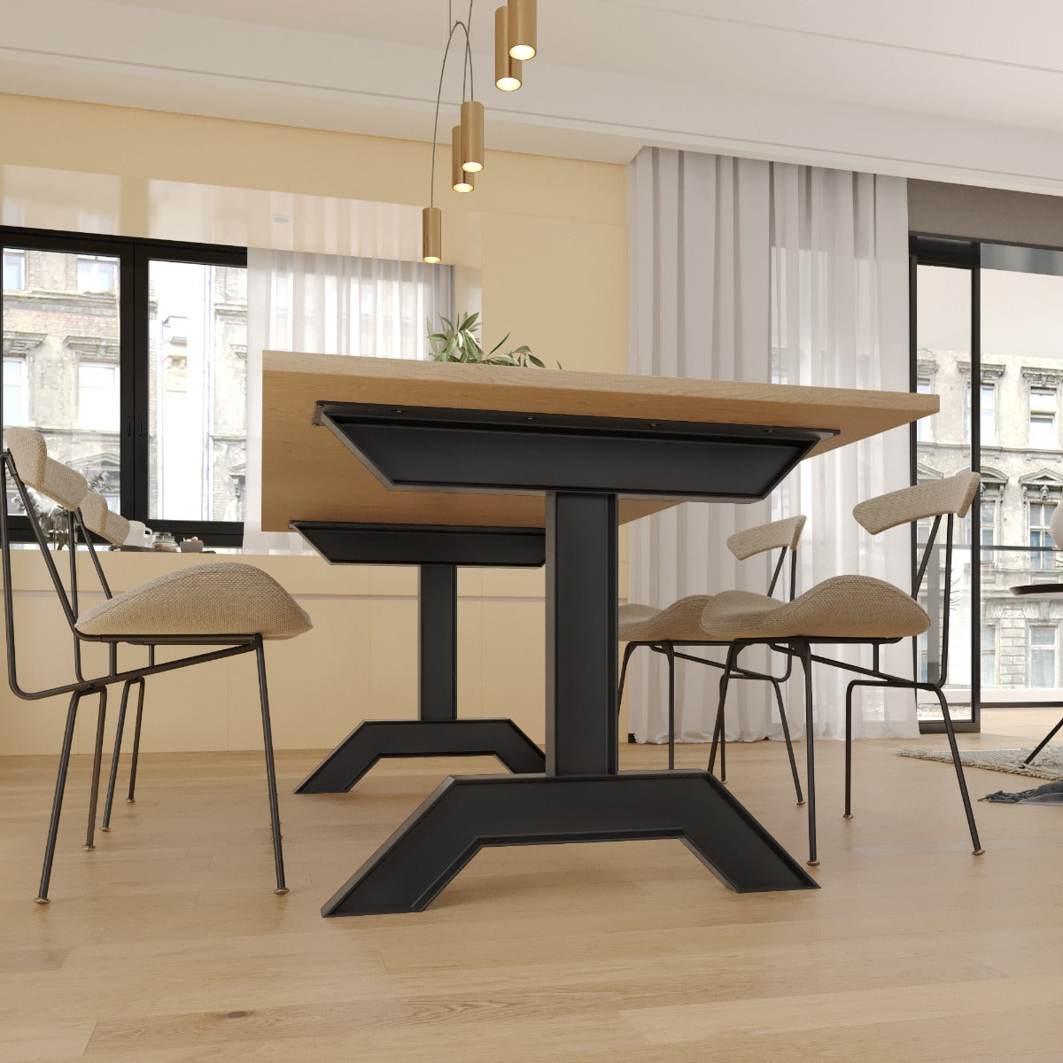 Patas para mesa Aurora