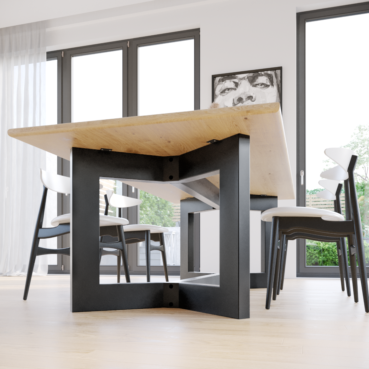 Patas para mesa Barax Space Extreme