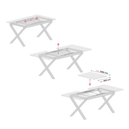 Patas para mesa extensibles Belaga Split