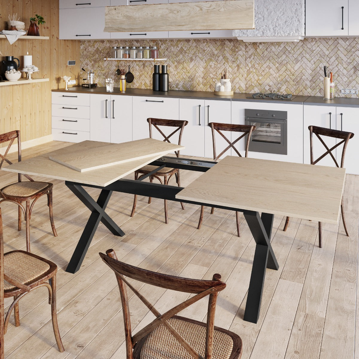 Patas para mesa extensibles Belaga Split