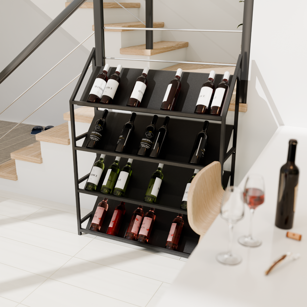 Botellero Bordeaux