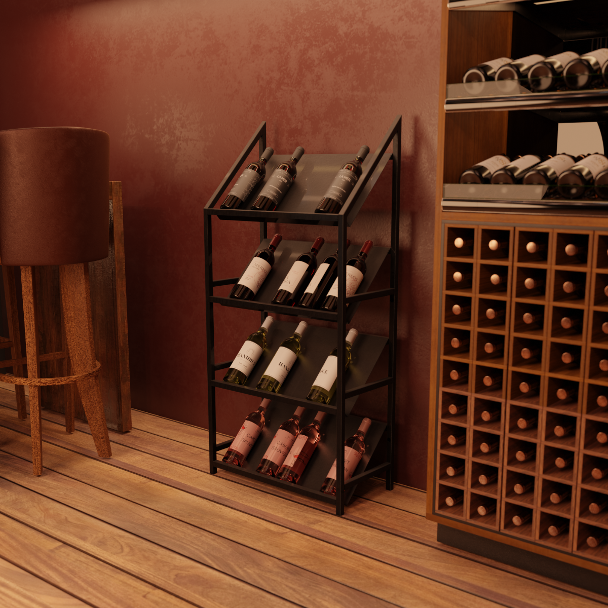 Botellero Bordeaux