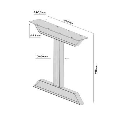 Patas para mesa Dayton
