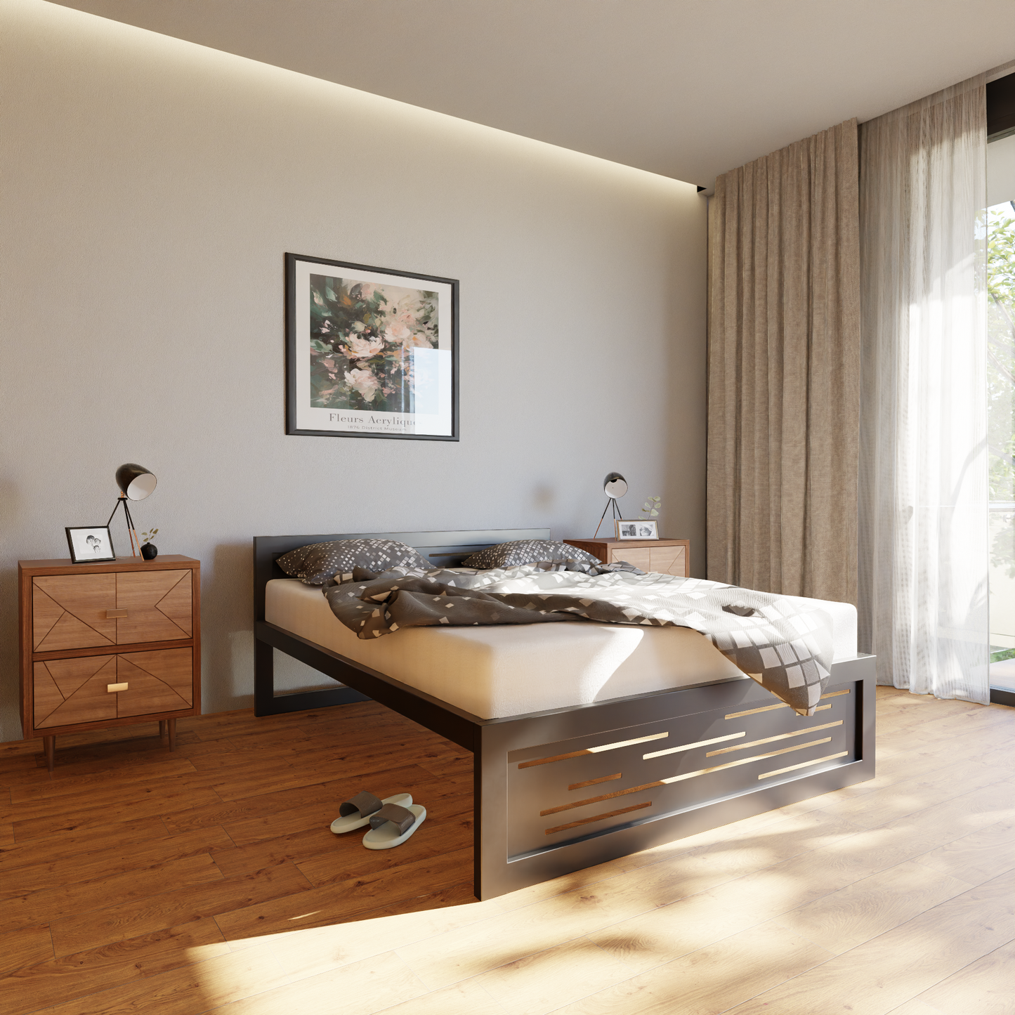 Cama metálica Ryka Perfor M6
