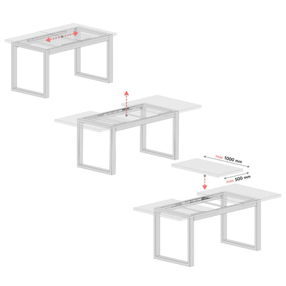 Patas para mesa extensibles Eta Split