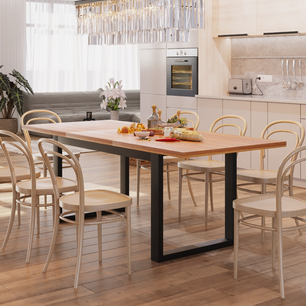 Patas para mesa extensibles Eta Split