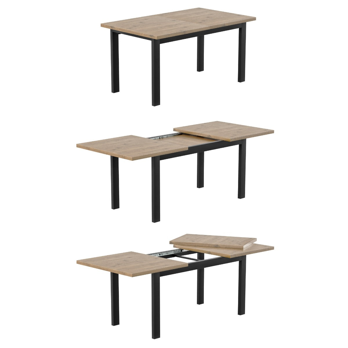 Patas para mesa extensibles Etamin Split