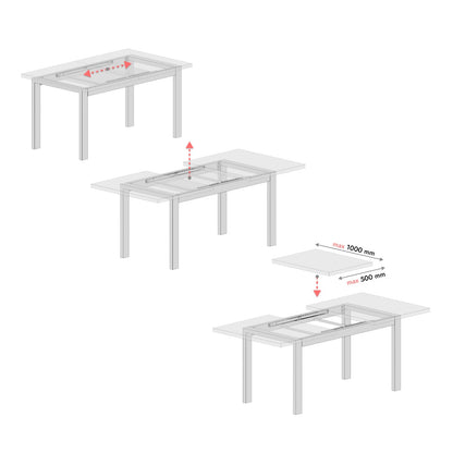Patas para mesa extensibles Etamin Split