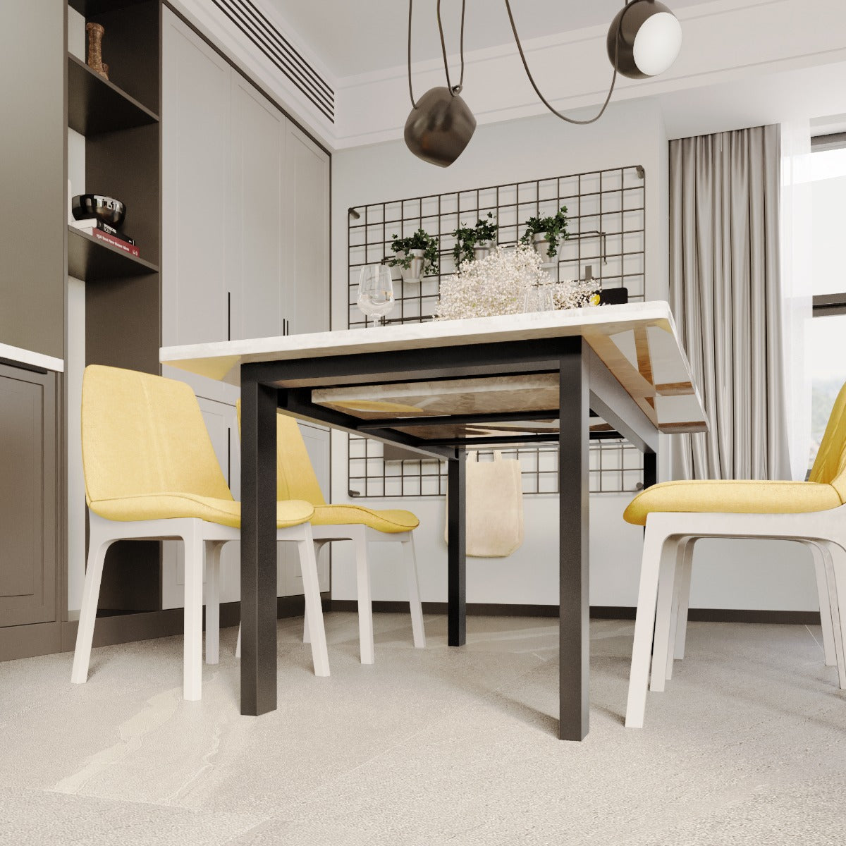 Patas para mesa extensibles Etamin Split