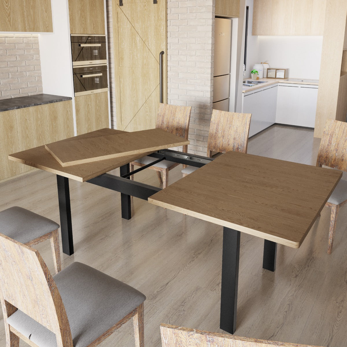 Patas para mesa extensibles Etamin Split