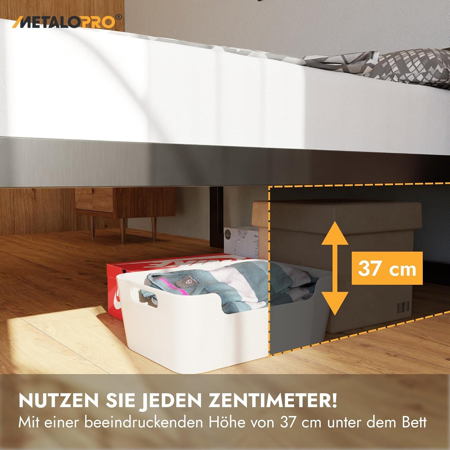 Cama metálica Ryka Perfor M12