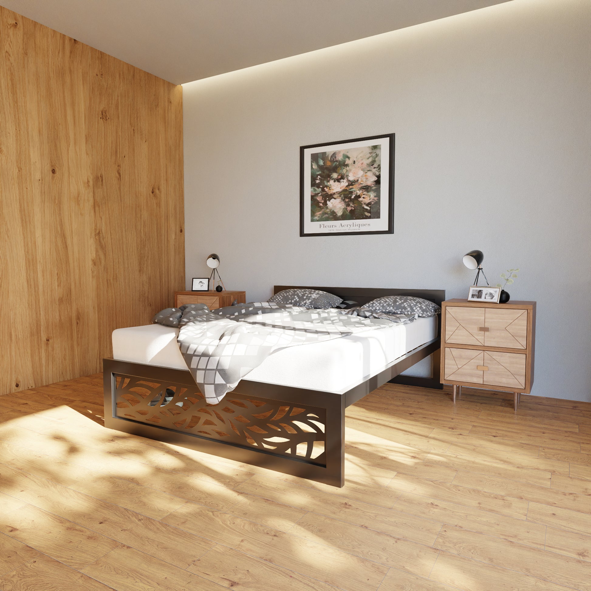 Cama metálica Ryka Perfor M2