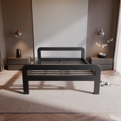 Cama metálica Ryka Round abierta (perfil 120 x 60 mm)