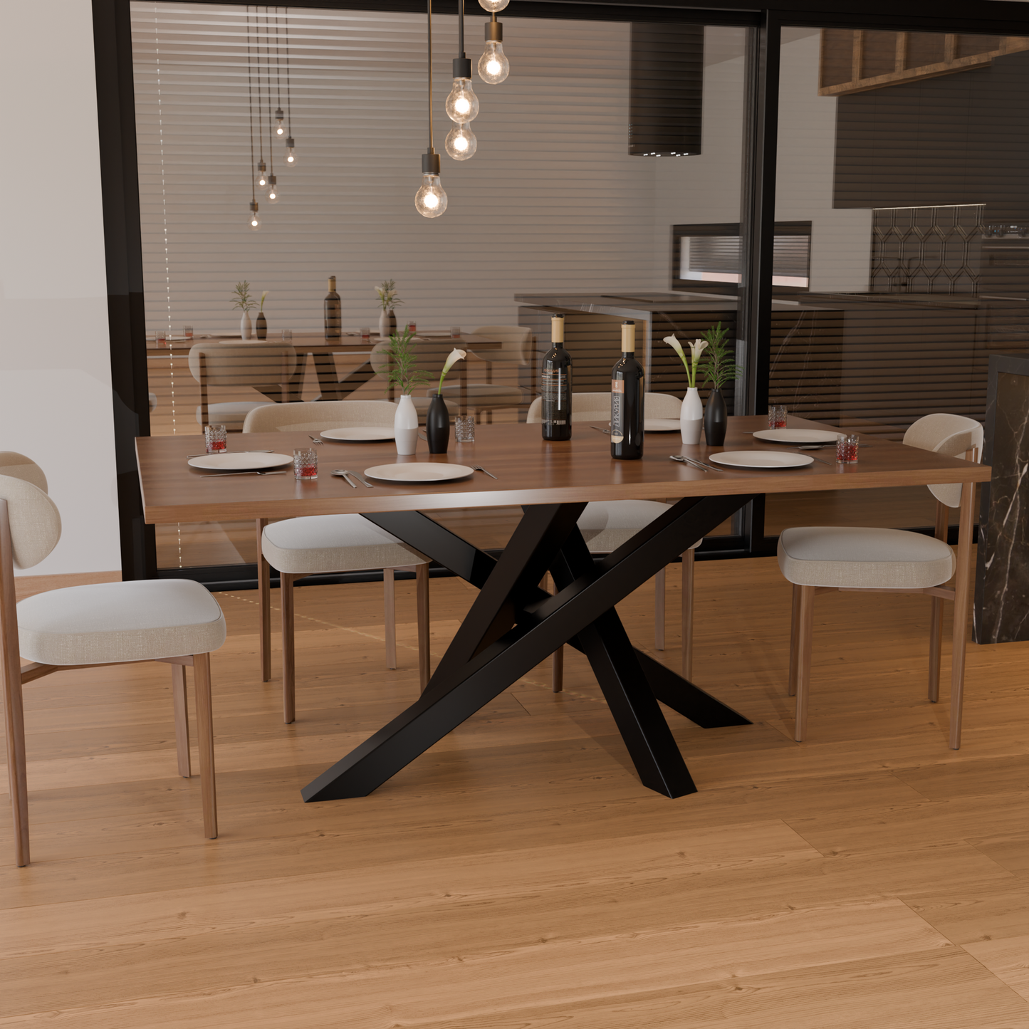 Patas para mesa Mikado