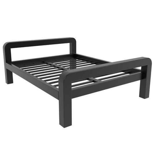 Cama metálica Ryka Round abierta (perfil 120 x 120 mm)