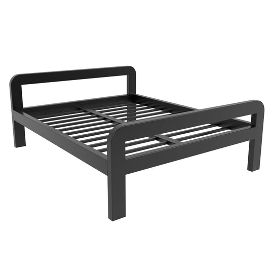 Cama metálica Ryka Round abierta (perfil 120 x 60 mm)