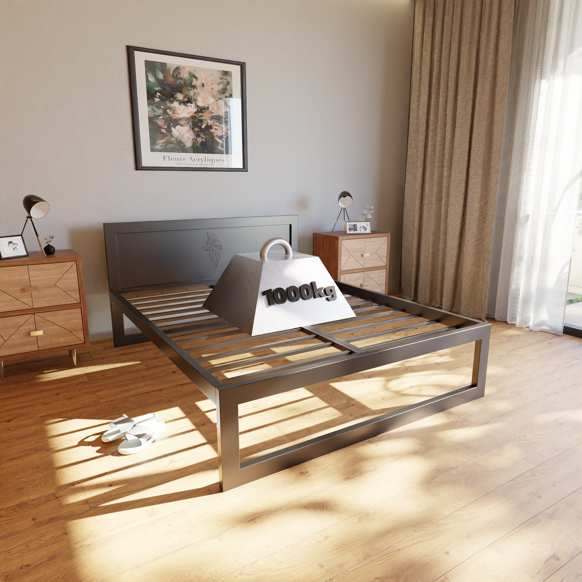 Cama metálica Ryka Standard M6