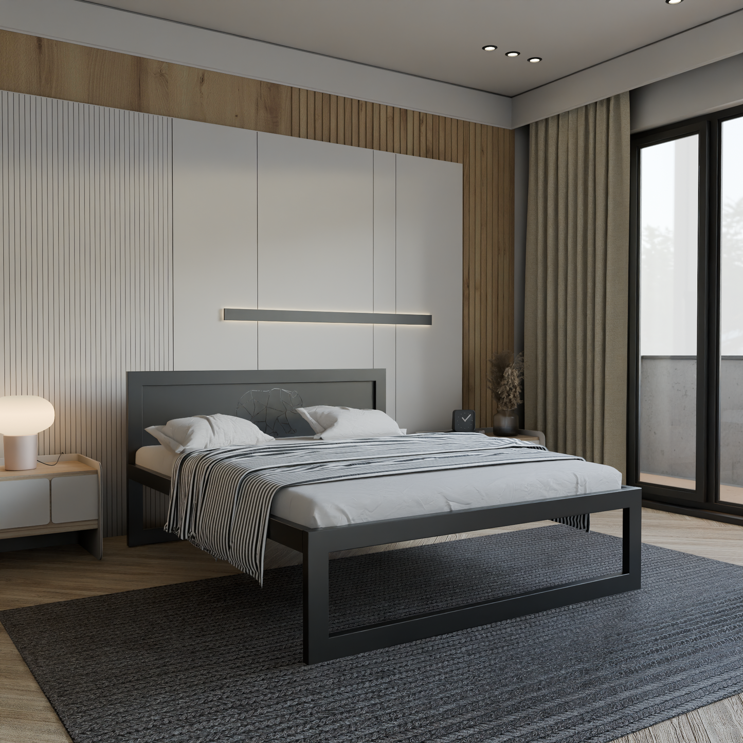 Cama metálica Ryka Standard M7