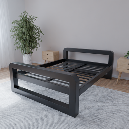 Cama metálica Ryka Round cerrada (perfil 120 x 120 mm)