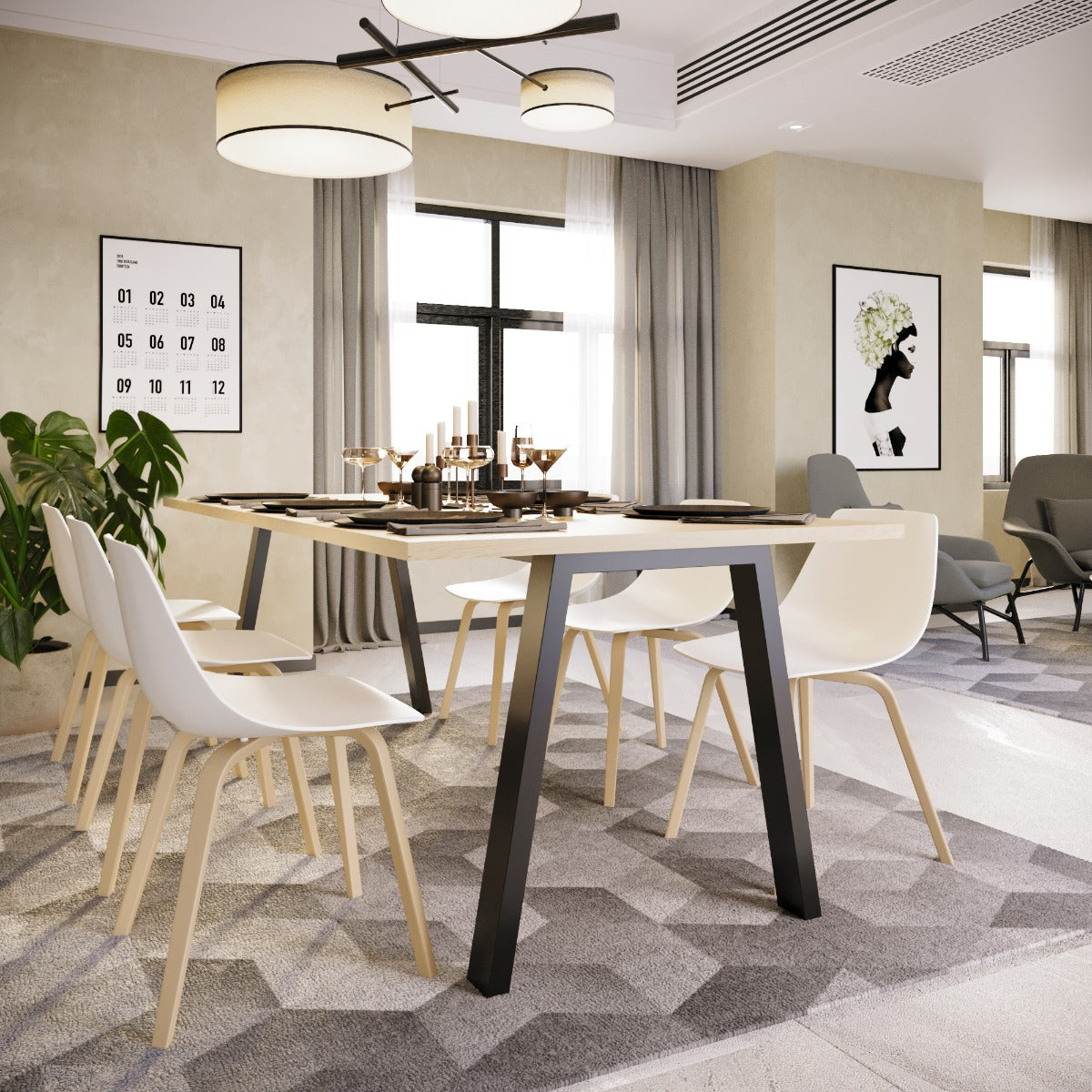 Patas para mesa Thusia