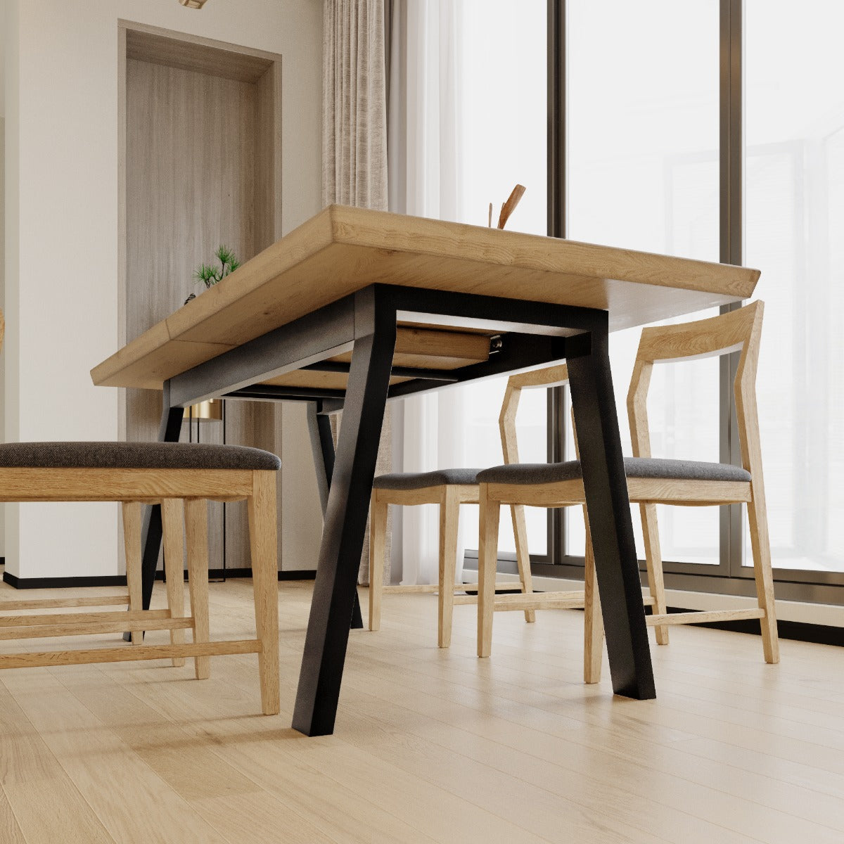 Patas para mesa extensibles Thusia Split