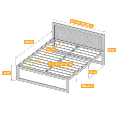 Cama metálica Ryka Standard M10