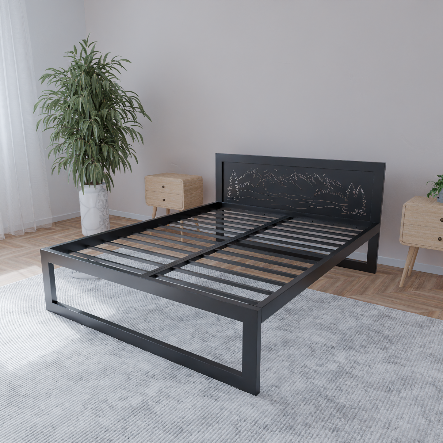 Cama metálica Ryka Standard M2