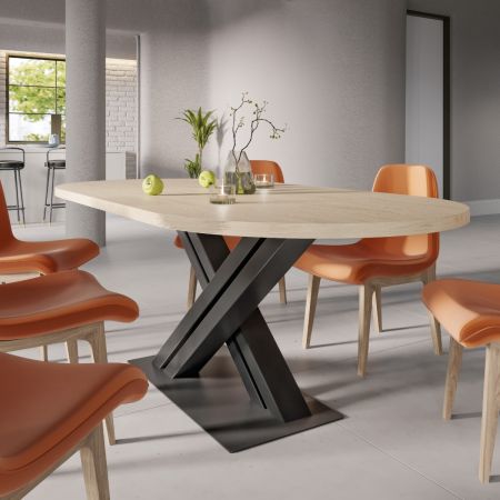 Pata de Mesa Metálica Arrakis