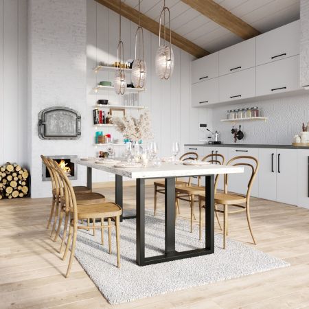 Pata de Mesa Metálica Astana