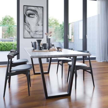 Pata de Mesa Metálica Atria