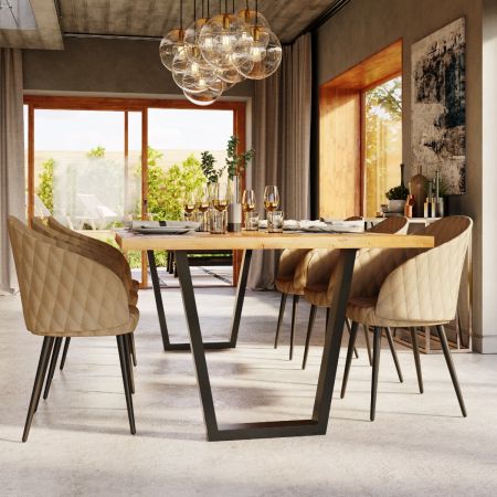 Pata de Mesa Metálica Atria Lite