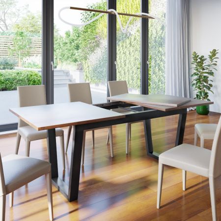 Pata de Mesa Metálica s výsuvom Atria Split