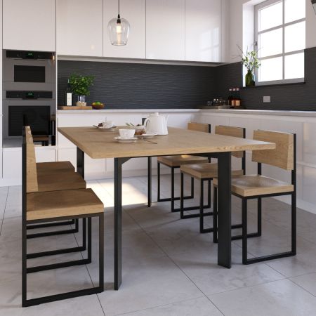 Pata de Mesa Metálica Barax Double